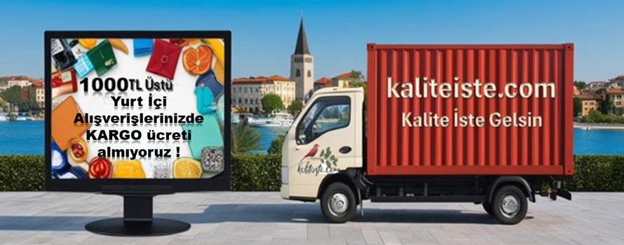1000 TL üstü Alış Verişinizde Kargo Bedava