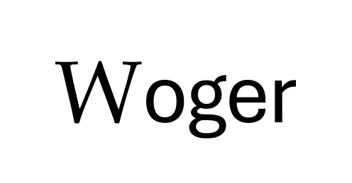 Woger - logo