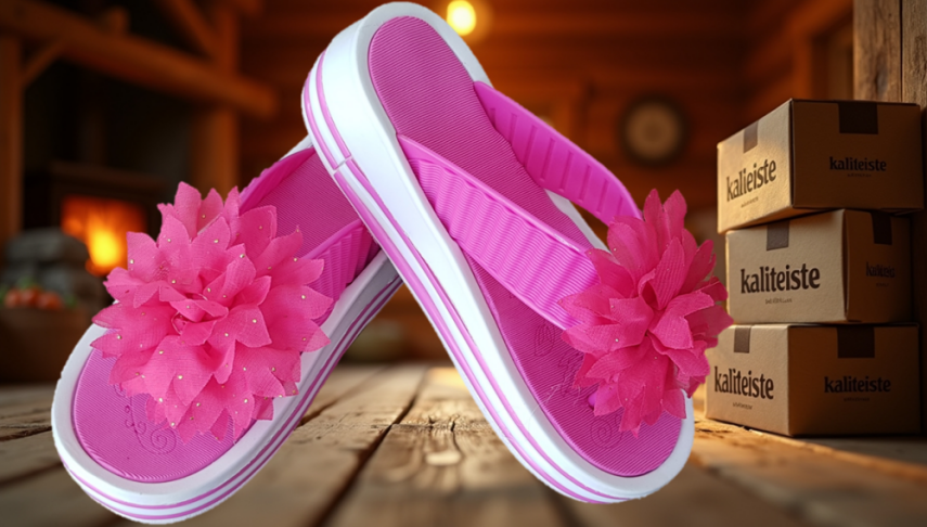 Model 3 Şık Bayan Terlik Ayakkabı - 1