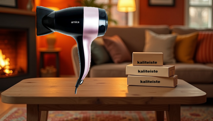 Alize Mini Saç Kurutma Makinesi Siyah KB41220  - 1