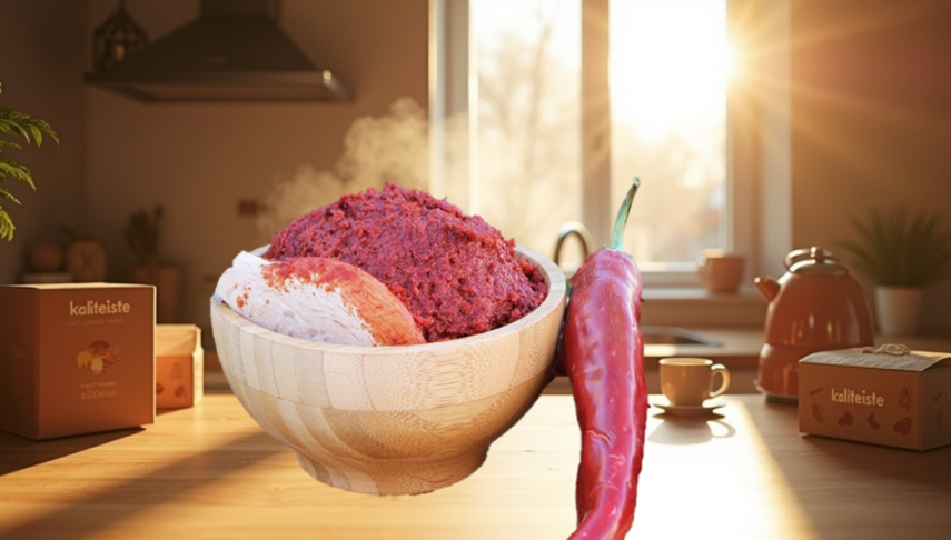 Antep Ev Yapımı Acı Biber Salçası 1 KG - 1