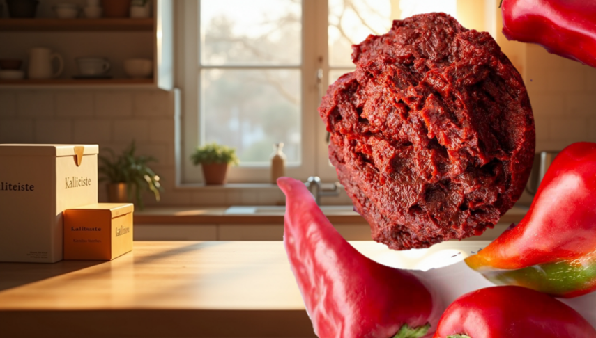 Antep Ev Yapımı Tatlı Biber Salçası 1 KG - 1