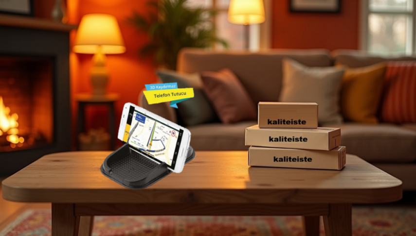 Araç İçi Kaydırmaz Büyük Ped - 1