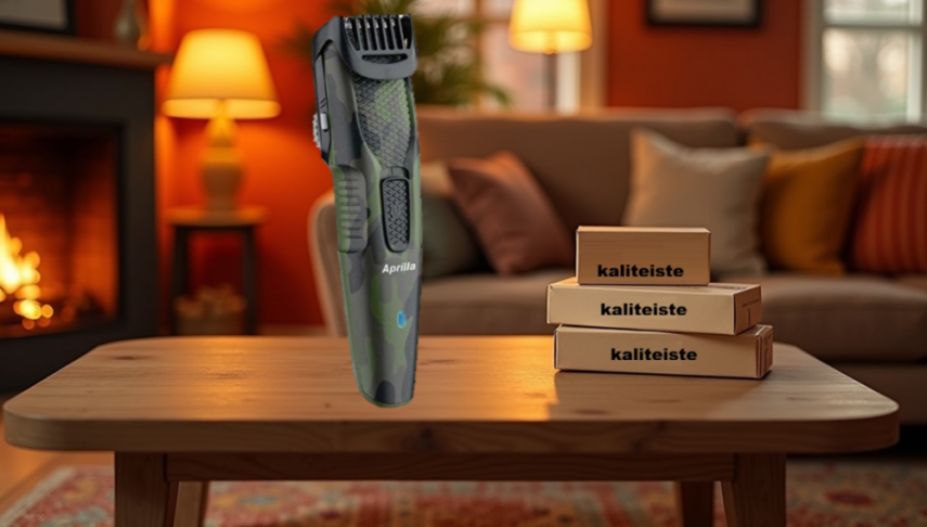 ATR 7030 Kamuflaj Desenli Şarjlı Saç Sakal Kesme Makinesi - 1