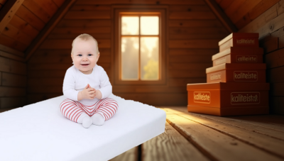 Bebek Lastikli Penye Çarşaf Beyaz 70x140 cm