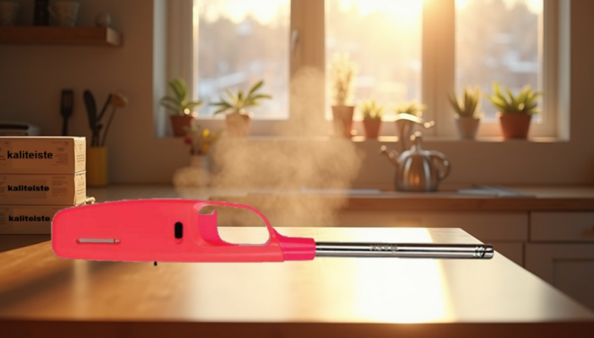 Doldurulabilir Mutfak Çakmağı Pembe - 1