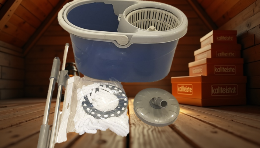 Döner Başlıklı Mop Temizlik Seti - 2