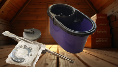 Döner Başlıklı Mop Temizlik Seti - 4