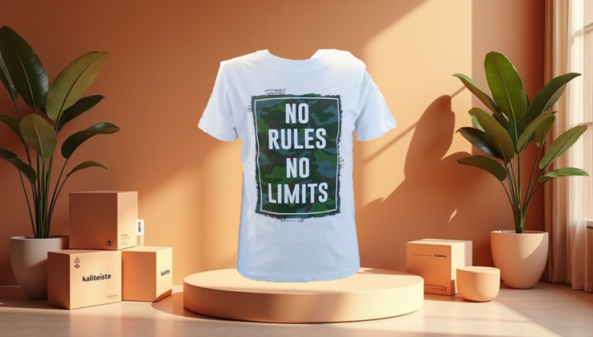 Erkek Çocuk Kısa Kollu T- Shirt Beyaz - 2