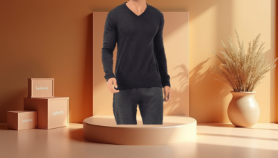 Erkek Düz Renk Kazak - 10