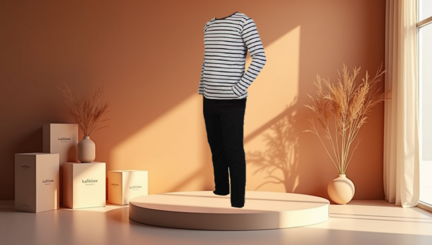 Erkek Uzun Kollu Penye Pijama Takımı Gri Siyah - 1