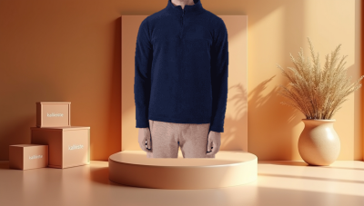 Erkek Yarım Fermuar Polar Üst (1)