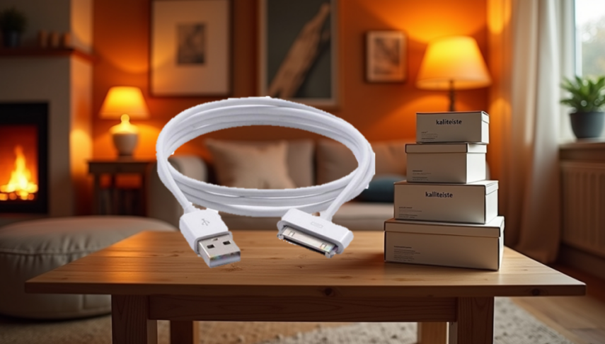 Iphone 4 Data Şarj Kablosu - 1