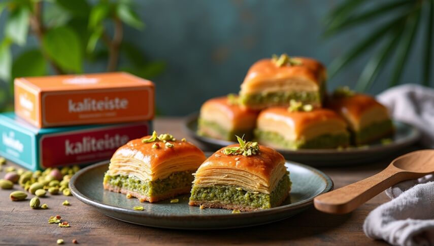 İri Taneli Antep Fıstıklı Baklava - 1