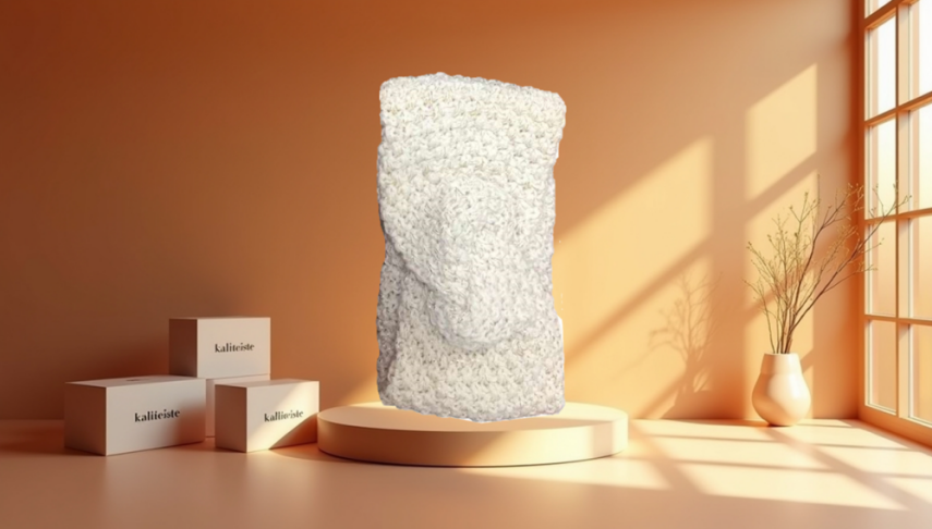 Kadın Kışlık Örgü Bandana - 2