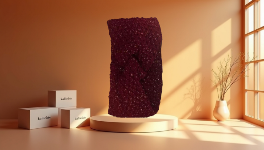 Kadın Kışlık Örgü Bandana - 4