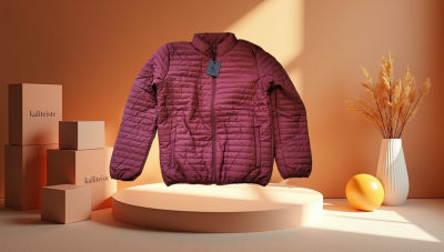 Kadın Şişme Mont Bordo