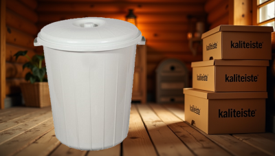 Kapaklı Çöp Kovası (1)