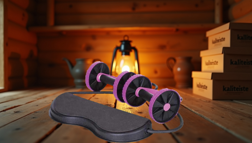 Karın Ve Bel Kas Egzersiz Aleti - Pembe - 1