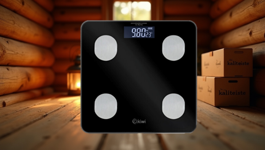 Akıllı Banyo Baskülü Siyah KBS-1085 - 1