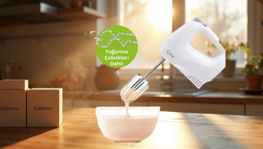 Kiwi KMX 3608 El Mikseri - 1