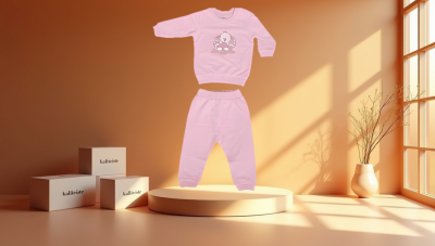 Kız Bebek Sweatshirt Eşofman Takımı 