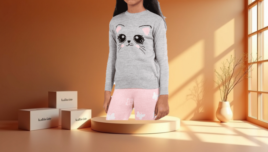 Kız Çocuk Kazak - 3