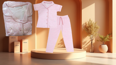 Kız Çocuk Kısa Kol Gömlek Pembe (1)