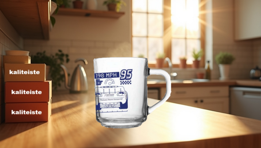 Lisanslı Cam Kupa 246 ml - 1