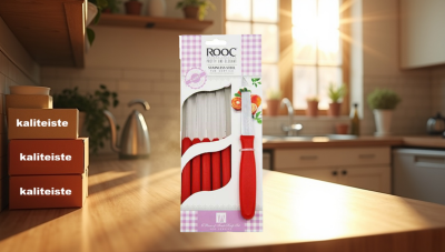 Meyve Bıçağı Seti 6'lı Kırmızı