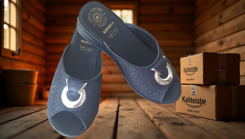 Model 10 Bayan Terlik Ayakkabı - 1