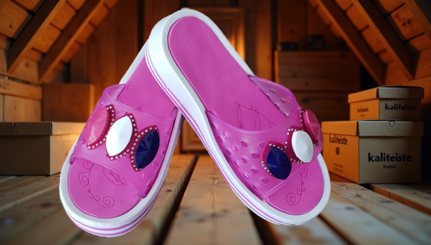 Model 2 Şık Bayan Terlik Ayakkabı - 3