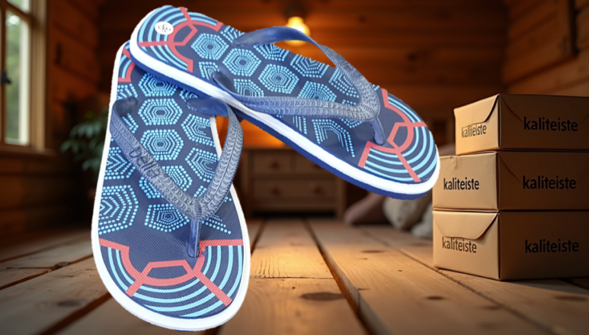 Model 44 Bayan Parmak Arası Terlik Ayakkabı - 3