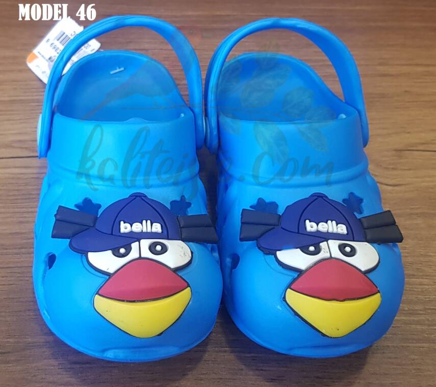 Model 46 Figürlü Çocuk Sandalet Terlik Ayakkabı - 5
