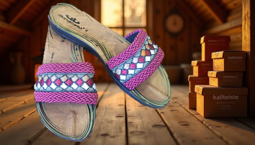 Model 51 Bayan Terlik Ayakkabı - 1