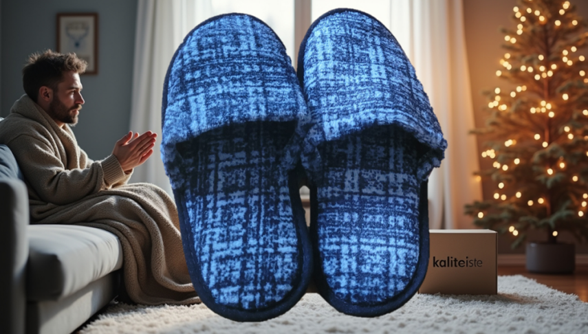 Model 66 Evde Kullanım İçin Kışlık Terlik - 3