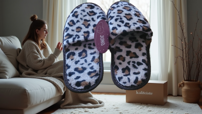 Model 69 Evde Kullanım İçin Kışlık Terlik - 3