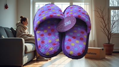 Model 75 Evde Kullanım İçin Kışlık Terlik - 2