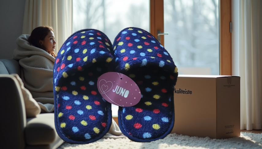 Model 76 Evde Kullanım İçin Kışlık Terlik - 3