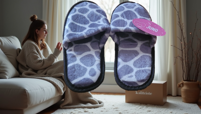 Model 77 Evde Kullanım İçin Kışlık Terlik - 4