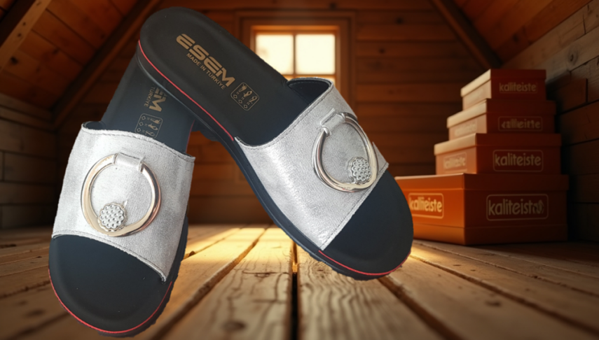 Model 9 Bayan Terlik Ayakkabı - 3