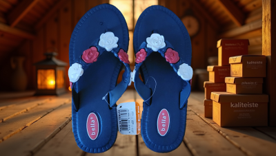 Model 95 Çiçekli Terlik - 3