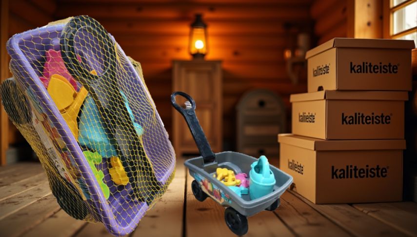 Oyuncak El Arabası Kürek Tırmıklı - 1