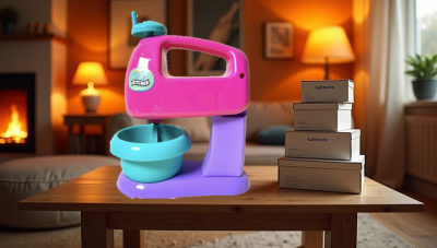 Oyuncak Mikser ve Kahve Makinesi