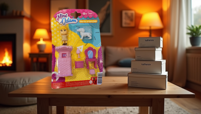 Oyuncak Mini Odam ve Petim Kartela (1)