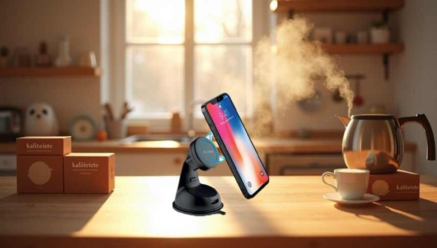 Piranha 5419 W Mıknatıslı Telefon Tutucu - 1