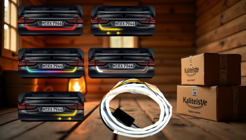 Animasyonlu Bagaj Altı Kayar Led 11294 - 1