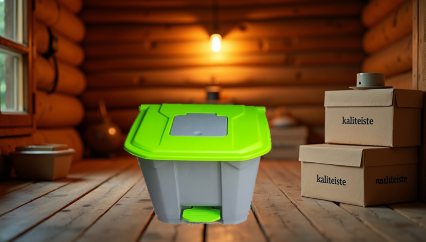 Plastik Pedallı Çöp Kovası 30 - 50 - 70 LT - 3