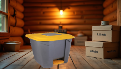 Plastik Pedallı Çöp Kovası 30 - 50 - 70 LT - 5