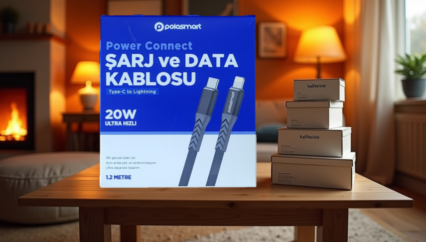 Şarj Kablosu - Type C Lightning PBS410  - 1